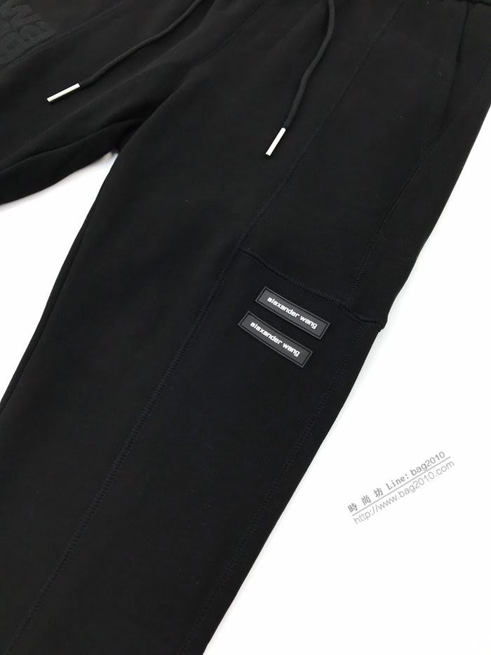 AlexanderWang男裝 2020S秋冬新款標誌logo休閒衛褲  ydi3465